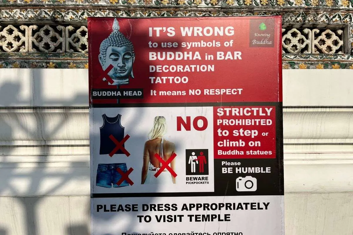Do's and Don'ts in Thailand