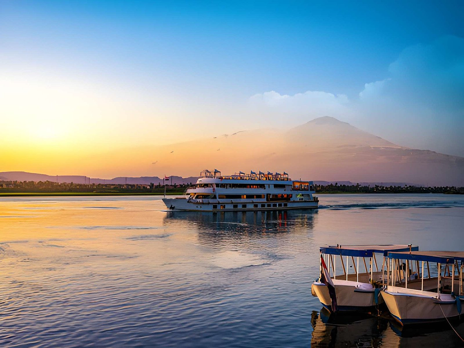 Treasures of Egypt: Giza Pyramids and Nile Discovery