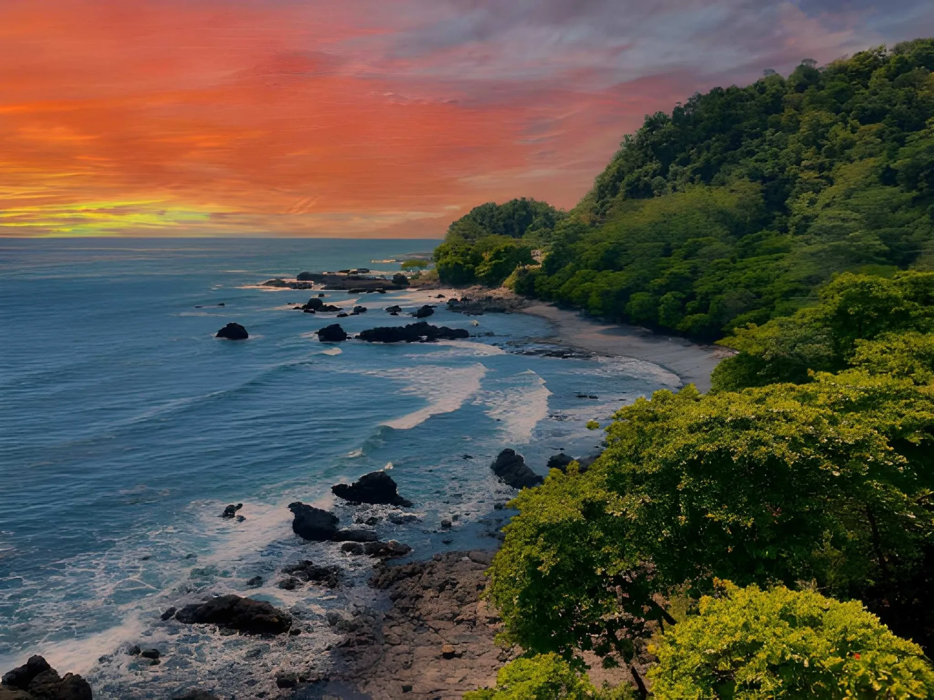 Costa Rica Highlights: Volcanoes, Cloud Forest & Coast