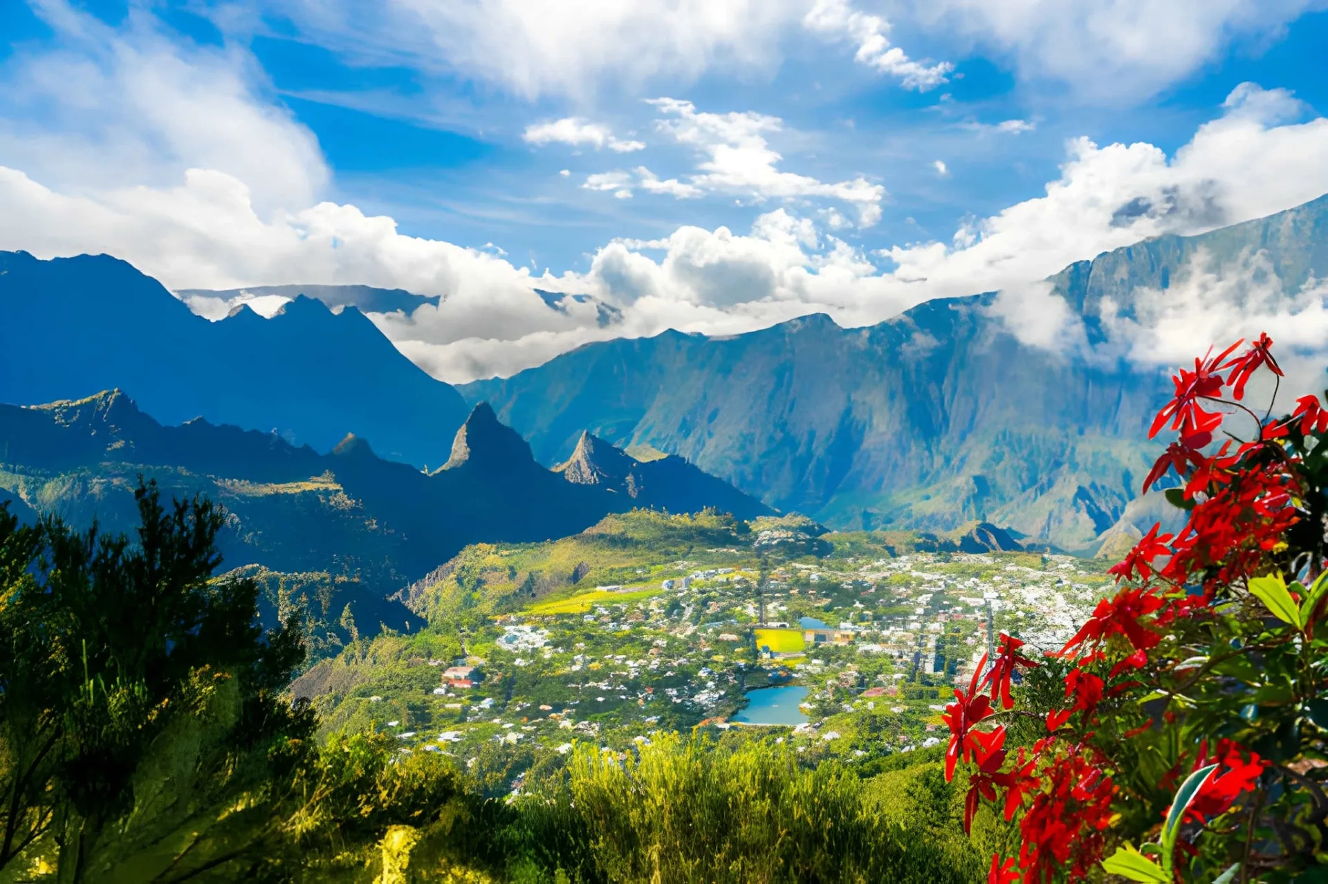 Luxury Reunion: Spectacular Scenery in Style